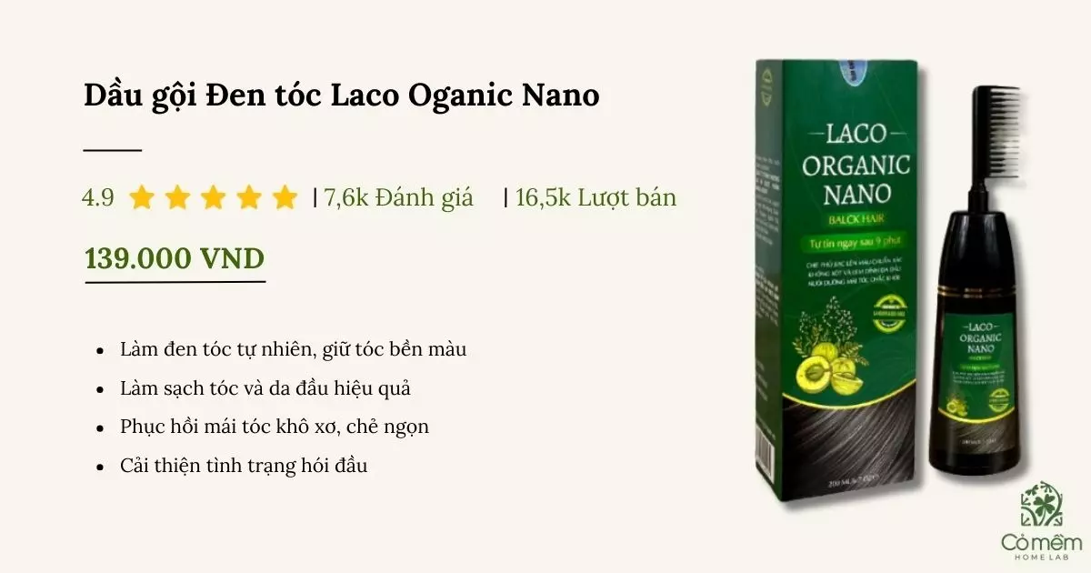 dầu gội đen tóc