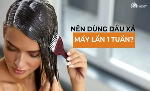 nên dùng dầu xả mấy lần 1 tuần