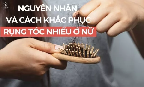 rụng tóc nhiều ở nữ