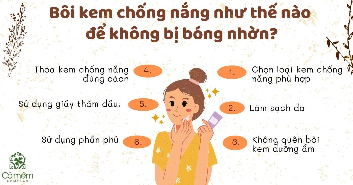 bôi kem chống nắng trước hay sau kem nền 