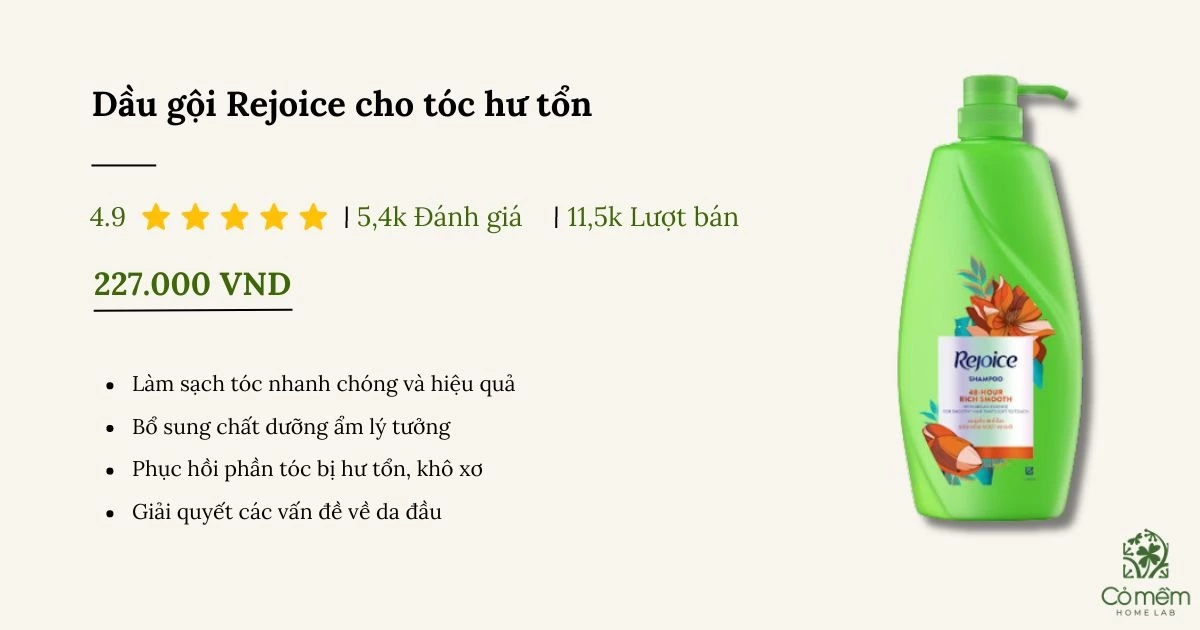 dầu gội cho tóc hư tổn