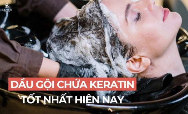 dầu gội chứa keratin