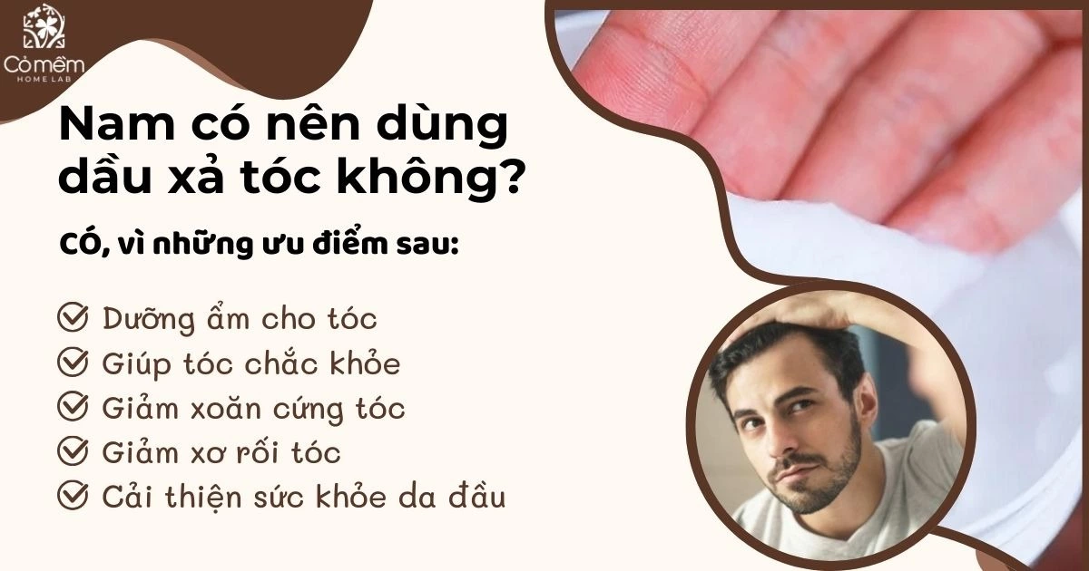 dầu xả tóc nam