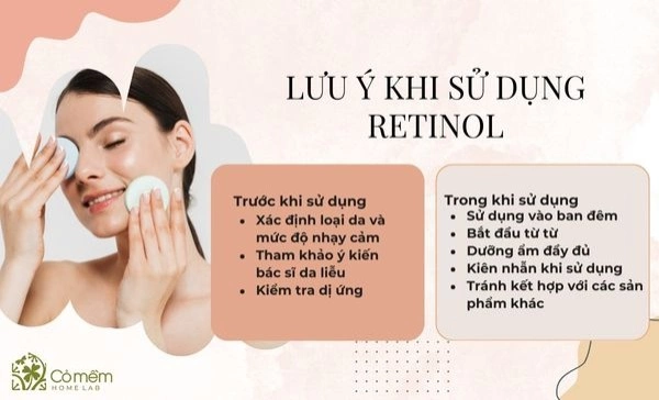 dung retinol bao lâu thì ngưng