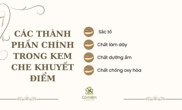 kem che khuyết điểm 