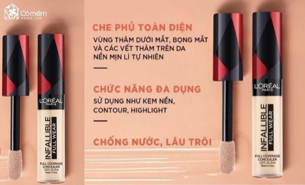 kem che khuyết điểm 