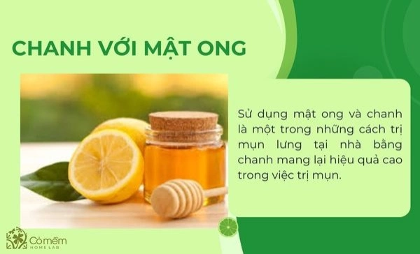 trị mụn bằng chanh