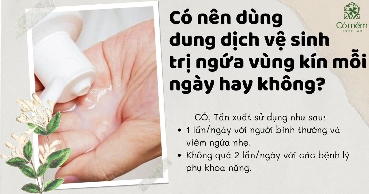 dung dịch vệ sinh phụ nữ trị nấm ngứa