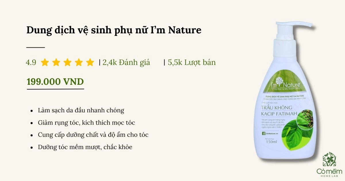 dung dịch vệ sinh phụ nữ trị nấm ngứa