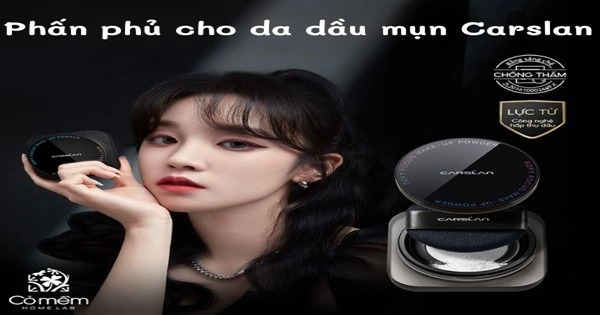 phấn phủ cho da dầu mụn