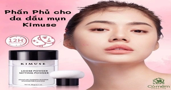 phấn phủ cho da dầu mụn