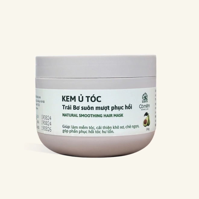 Kem ủ tóc phục hồi tóc mềm mượt Trái Bơ 200g