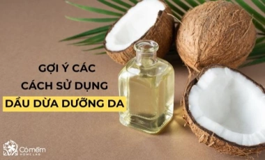 Gợi Ý Các Cách Sử Dụng Dầu Dừa Dưỡng Da
