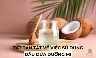 Tất Tần Tật Về Việc Sử Dụng Dầu Dừa Dưỡng Mi