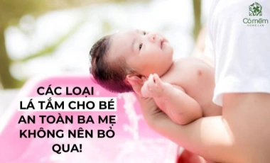 An Toàn Cùng Với Các Loại Lá Tắm Cho Bé Sau Đây