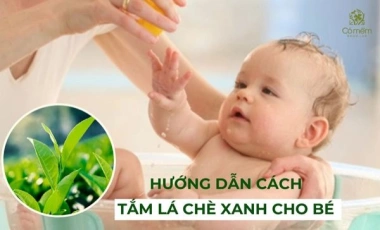 Hướng Dẫn Cách Tắm Lá Chè Xanh Cho Bé An Toàn