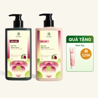 Combo Gội Xả Dâu Tằm Ngừa Rụng Tóc Giúp Kích Thích Mọc Tóc