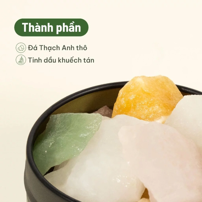 Đá Thơm Thiên Nhiên Giúp Khử Mùi Làm Thơm Phòng