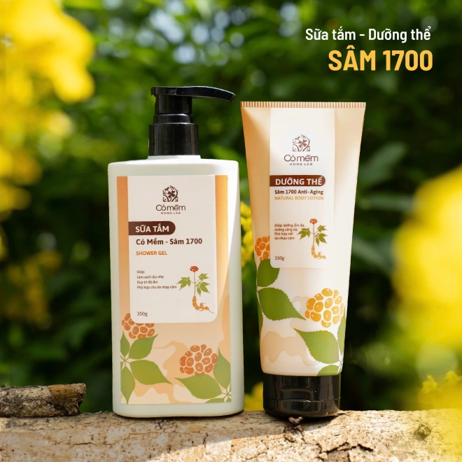  Combo 2 Sản Phẩm Sữa Tắm Sữa Dưỡng Thể Sáng Da Toàn Thân