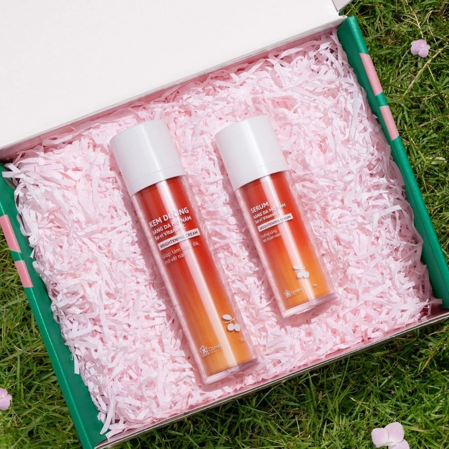 [SET QUÀ TẶNG] Bộ Đôi Dưỡng Sáng Da Mờ Thâm Vitamin C