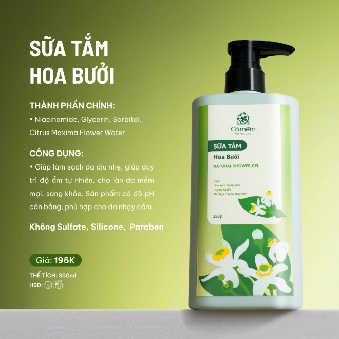 [SET QUÀ TẶNG] Sữa Tắm Sữa Dưỡng Thể Sáng Da Toàn Thân