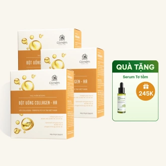 Combo 3 Hộp Và Bột Uống Collagen - HA Giúp Ngừa Lão Hóa