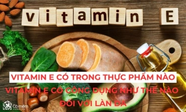 Vitamin E Có Trong Thực Phẩm Nào? Vitamin E Có Công Dụng Như Thế Nào Đối Với Làn Da