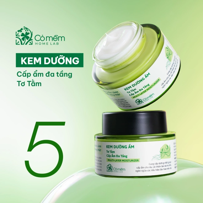 Combo 2 Sản Phẩm Bộ Chăm Sóc Da Tơ Tằm Ngăn Ngừa Lão Hoá