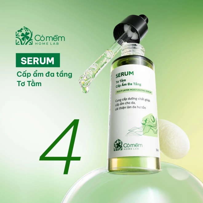 Combo 2 Sản Phẩm Bộ Chăm Sóc Da Tơ Tằm Ngăn Ngừa Lão Hoá