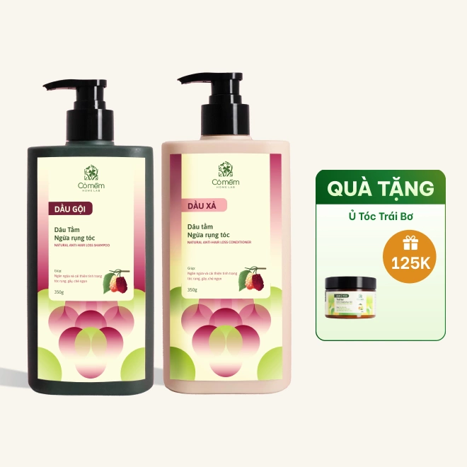 Combo 2 Sản Phẩm Chăm Sóc Tóc Suôn Mượt An Toàn Từ Thiên Nhiên