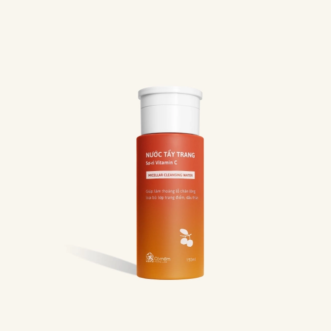 Nước Tẩy Trang Sơ-ri Vitamin C Giúp Làm Sạch, Sáng Da
