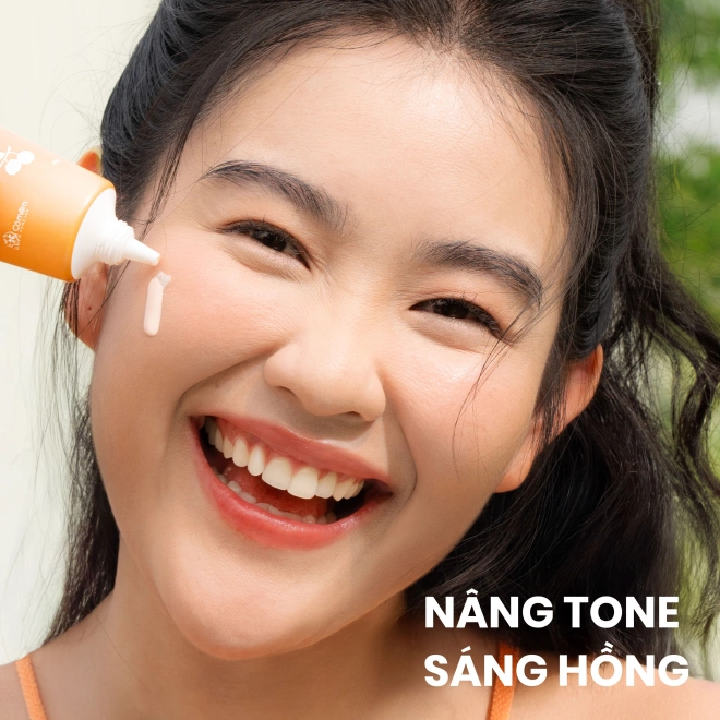 Sữa Chống Nắng Sơ-ri Vitamin C Sáng Hồng SPF 50+ PA++++
