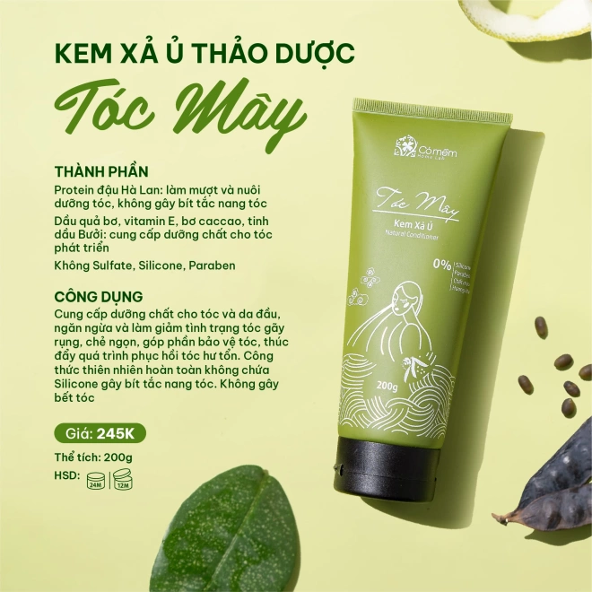 Kem xả ủ Tóc Mây