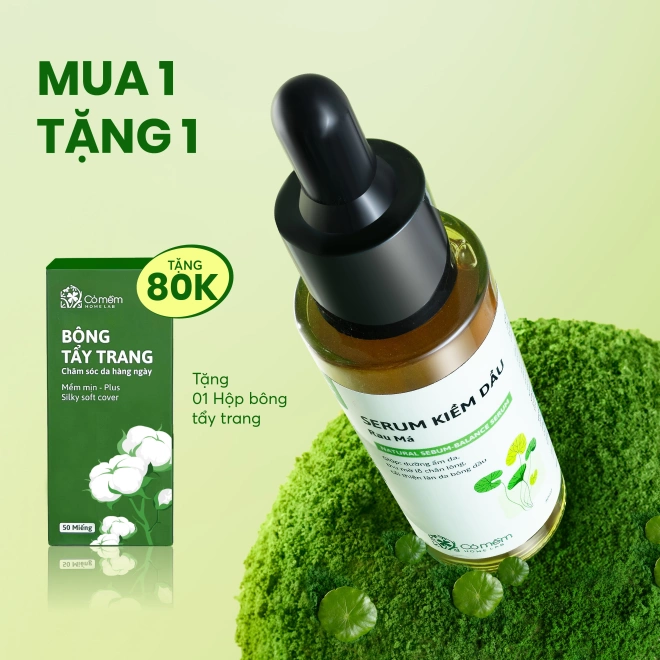 Serum kiềm dầu Rau Má