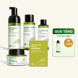 Combo chăm sóc da Tơ Tằm 5 bước 