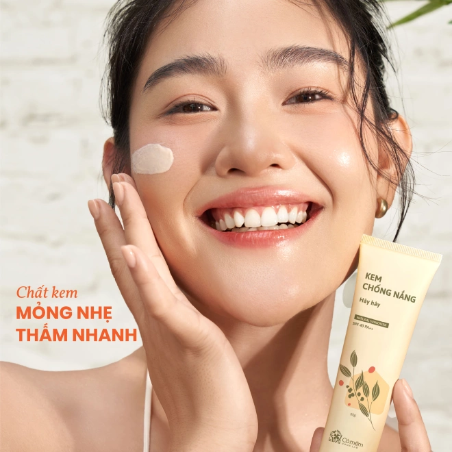 2 Kem chống nắng Hây Hây