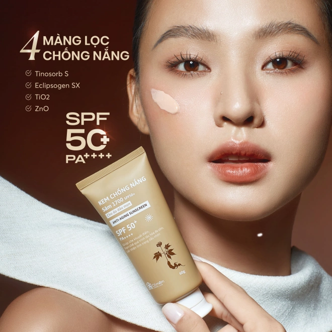 [SET QUÀ TẶNG] Kem Chống Nắng, Kem Dưỡng Sâm Ngừa Lão Hoá