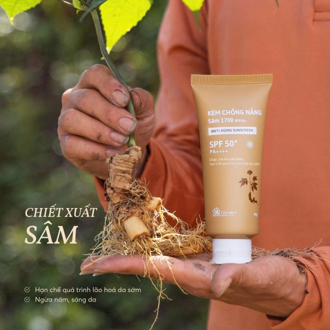 Kem Chống Nắng Sâm 1700 SPF 50+
