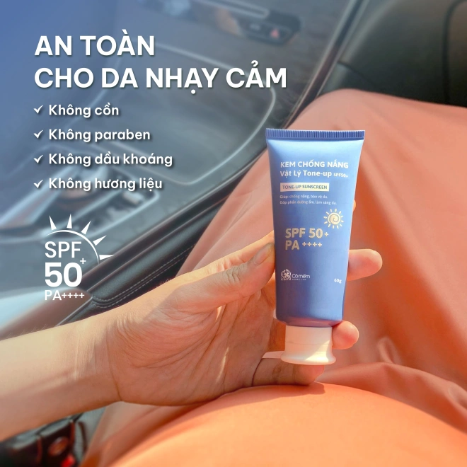 Kem Chống Nắng Vật Lý Tone-up SPF 50+