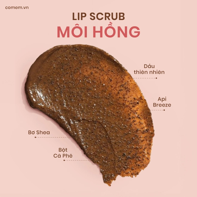 Lip Scrub Môi Hồng