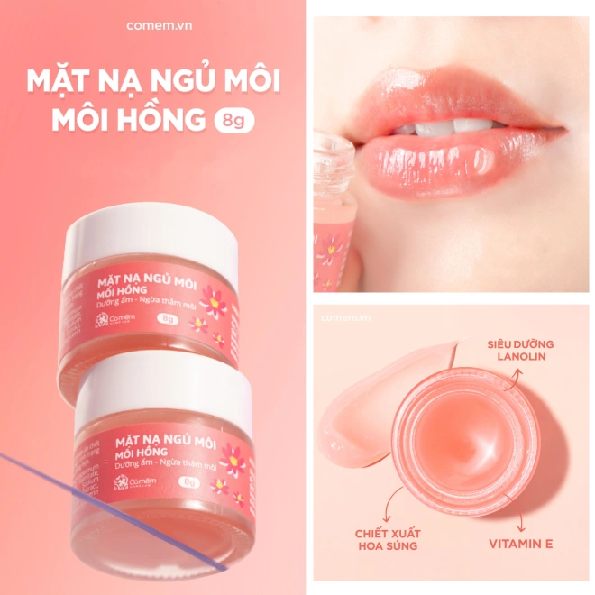 [SET QUÀ TẶNG] Combo Chăm Sóc Môi Chuyên Sâu
