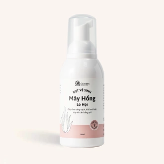 Bọt vệ sinh Mây Hồng Lô Hội