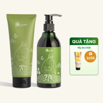 Combo Gội xả thảo dược Tóc Mây - Tóc khỏe từ gốc, giảm gãy rụng