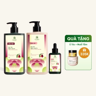 Bộ Chăm Sóc Tóc Ngăn Ngừa Rụng Tóc Dâu Tằm