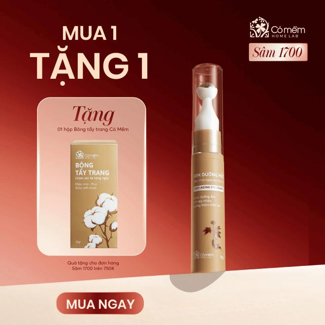 Kem dưỡng mắt Sâm 1700 ngừa lão hóa