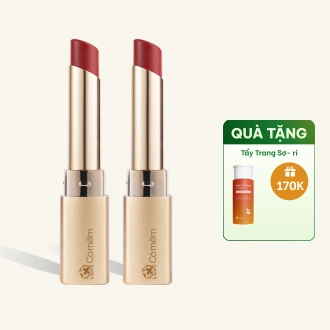 Combo 2 Son Nhã Matte Natural Lipstick Dưỡng Ẩm