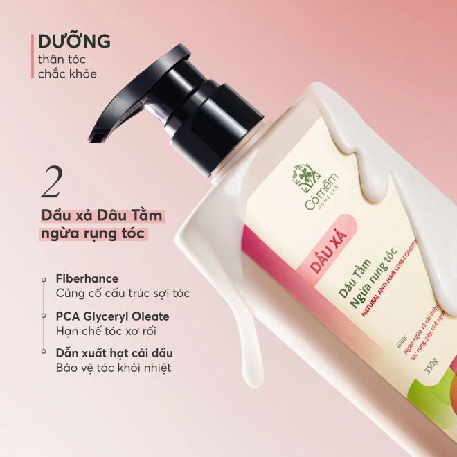 [SET QUÀ TẶNG] Bộ Chăm Sóc Tóc Ngăn Ngừa Rụng Tóc Dâu Tằm