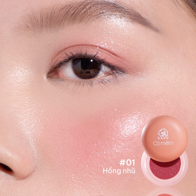 [SET QUÀ TẶNG] Son Dưỡng Gạo Dâu, Kem Trang Điểm 3M