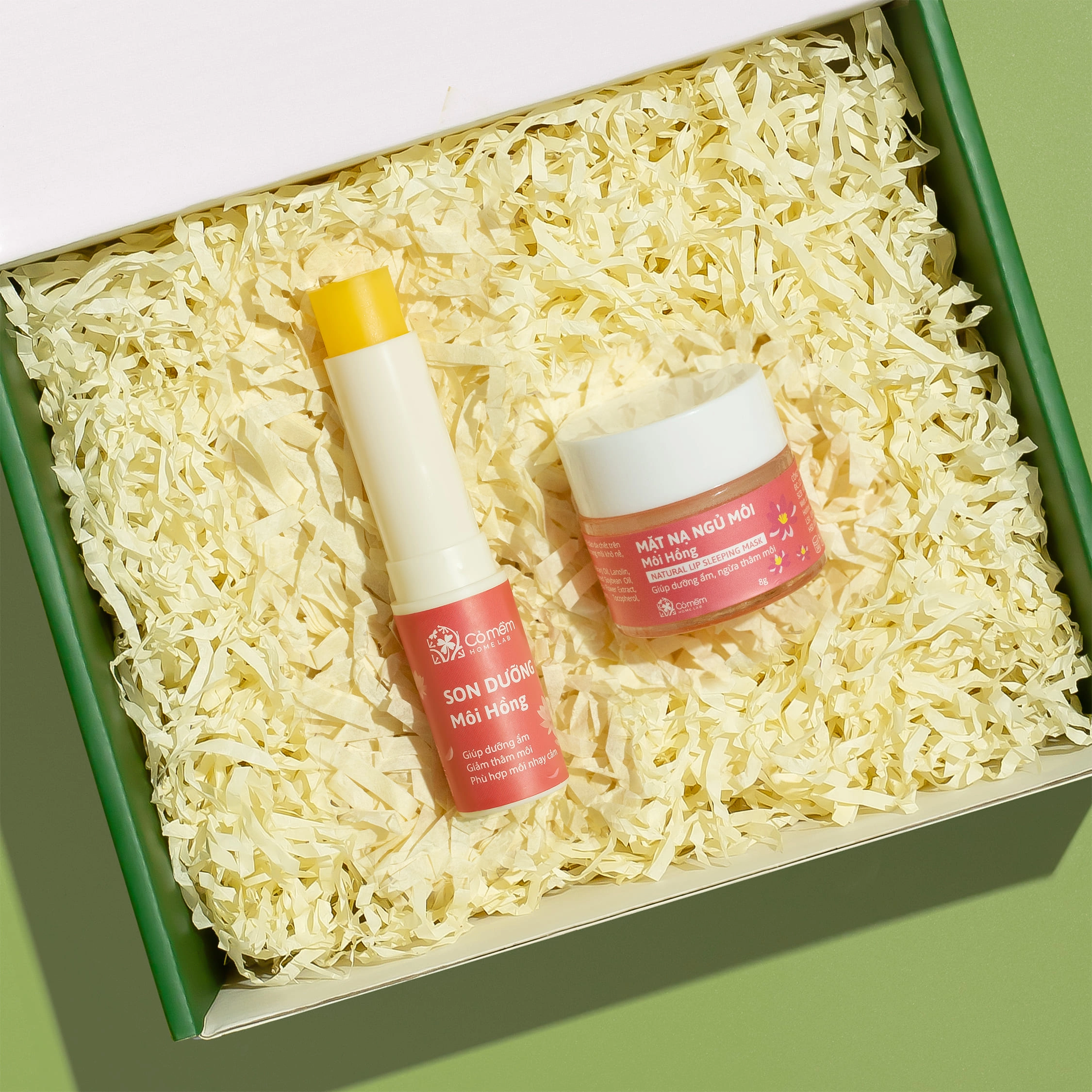 [SET QUÀ TẶNG] Mặt Nạ Ngủ Môi, Son Dưỡng Dành Cho Bạn Gái