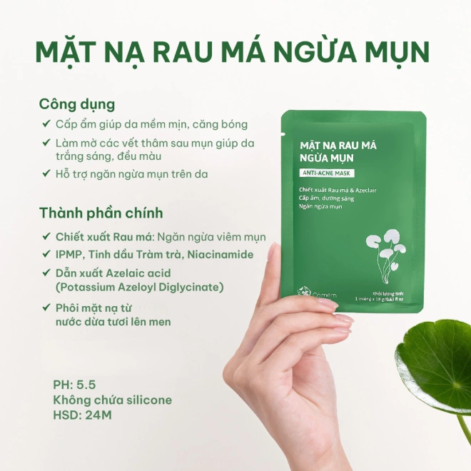 [SET QUÀ TẶNG] Sữa Rửa Mặt Tơ Tằm Và Bộ 5 Miếng Mặt Mạ Cấp Ẩm